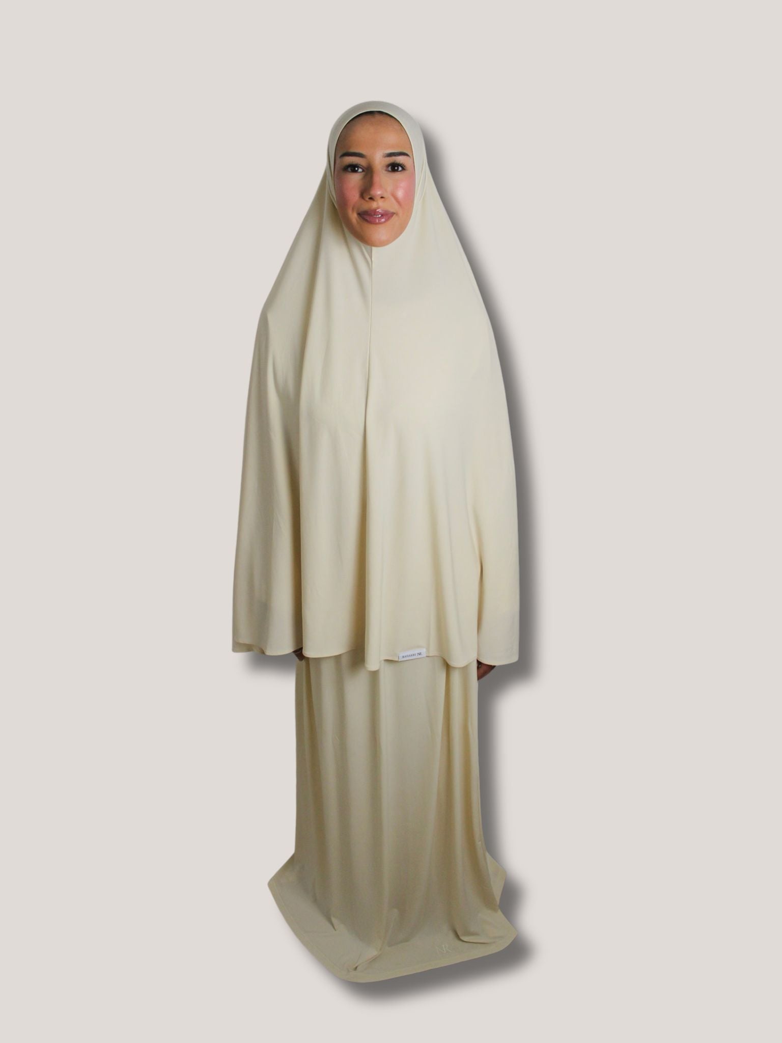 Butter yellow khimaarset