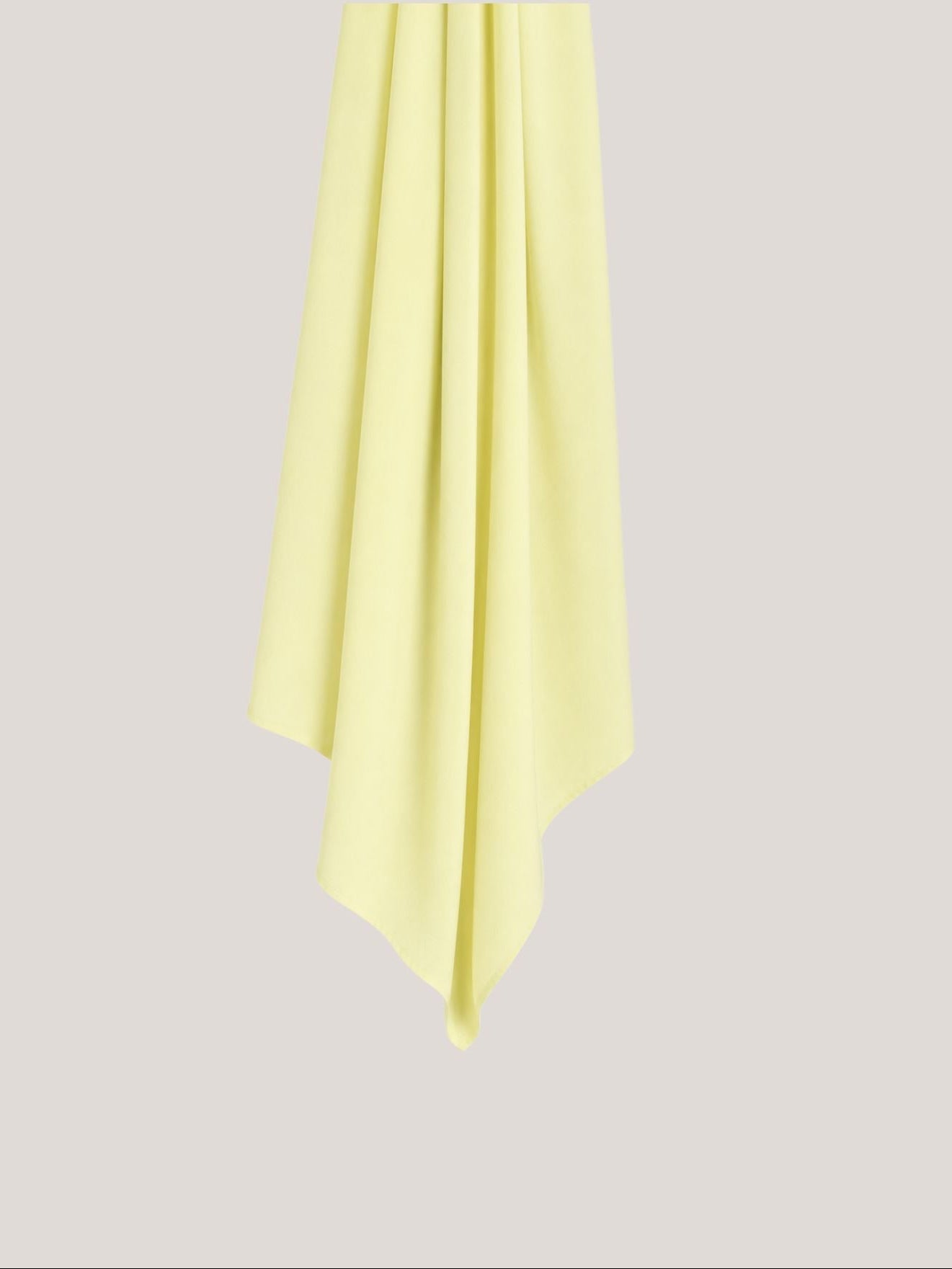 Bamboo scarves Soft lemon