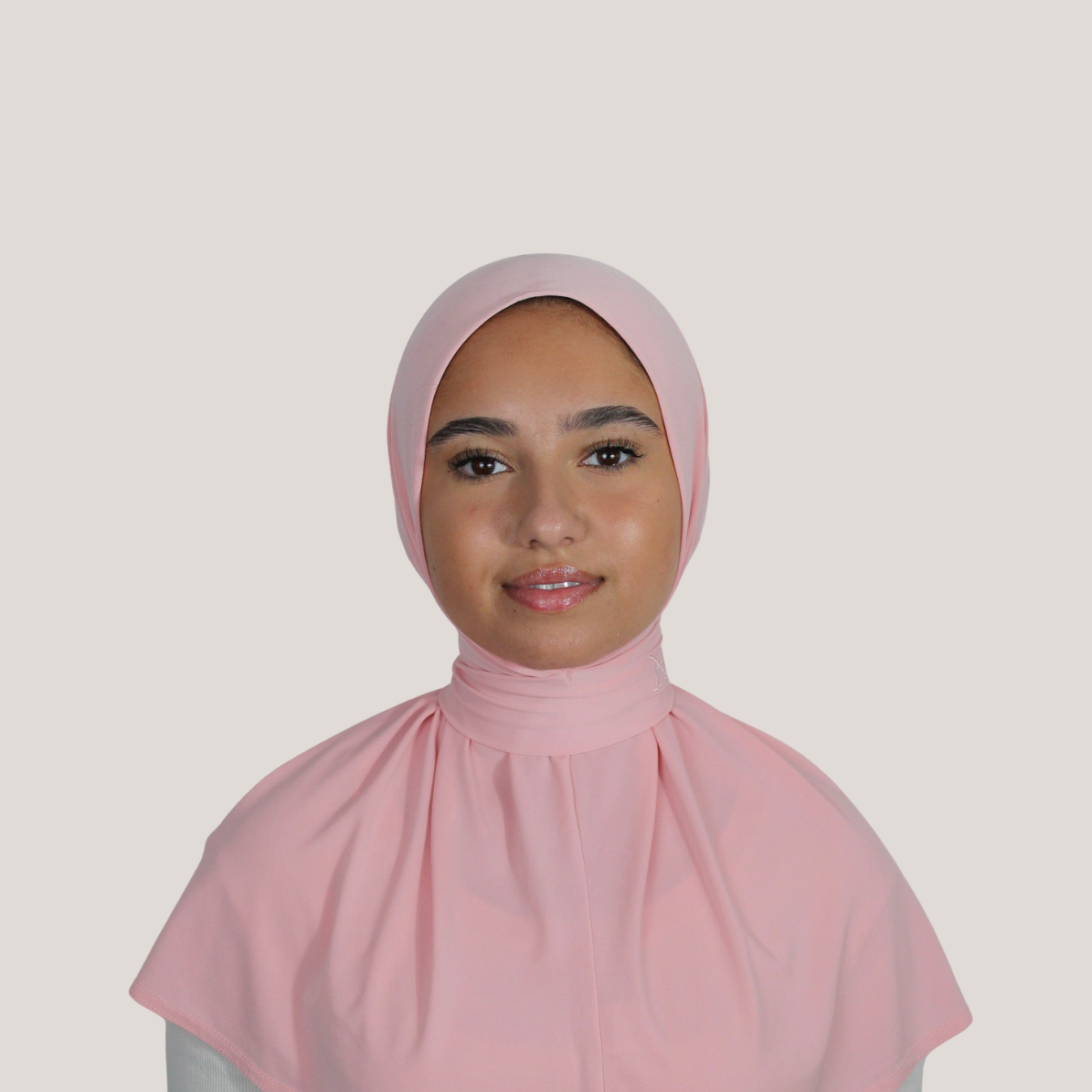 Premium jersey instant hijab Ballet pink
