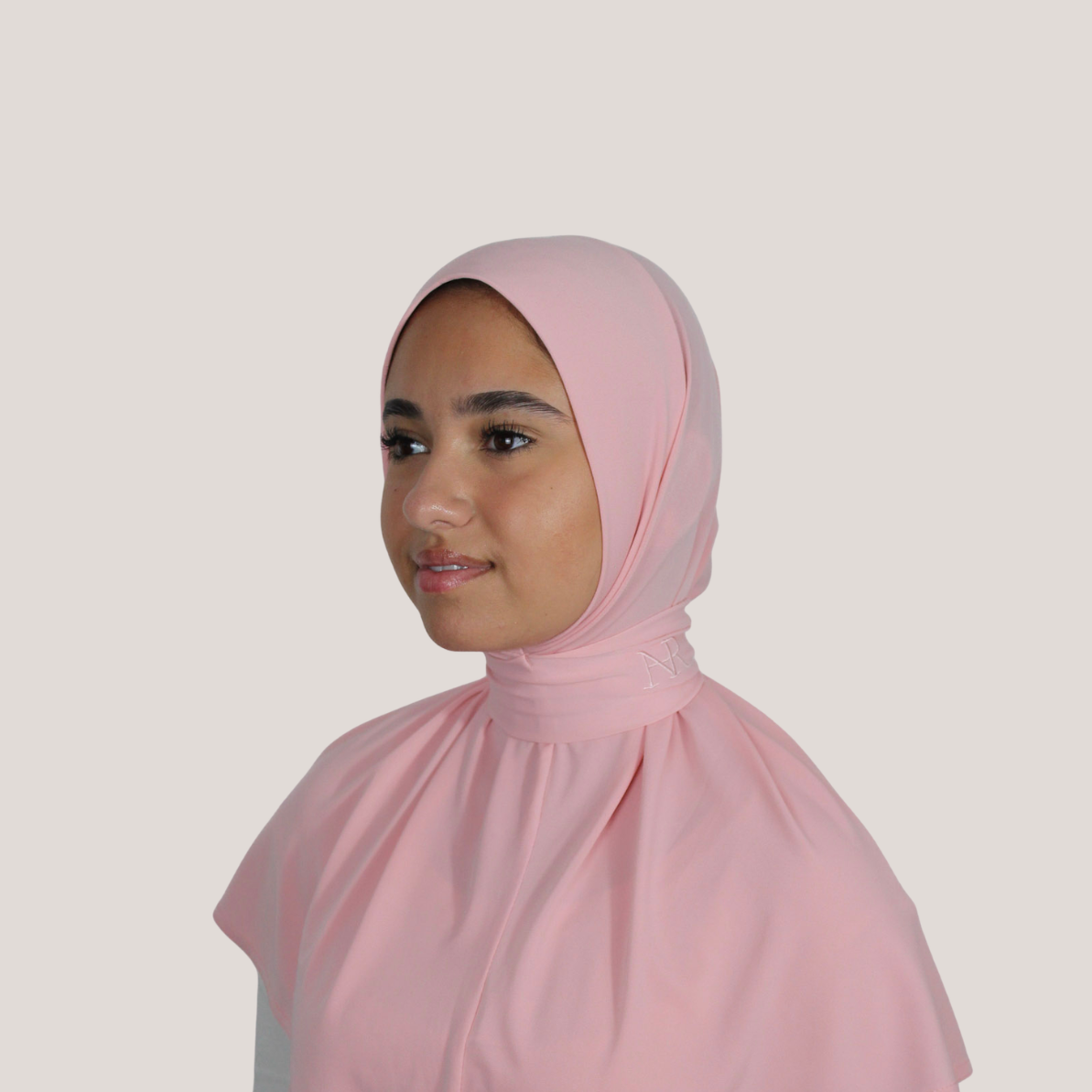 Premium jersey instant hijab Ballet pink