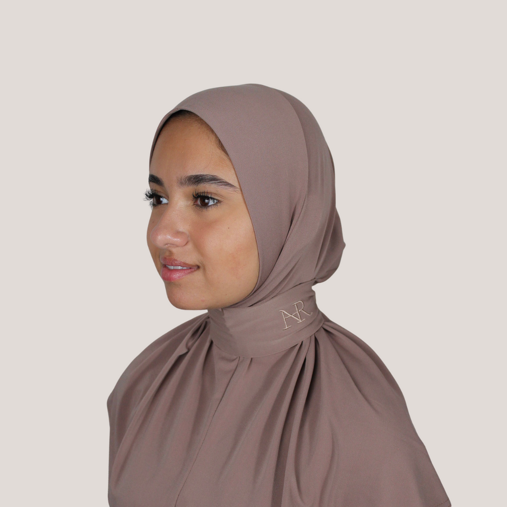 Premium jersey Walnut rose