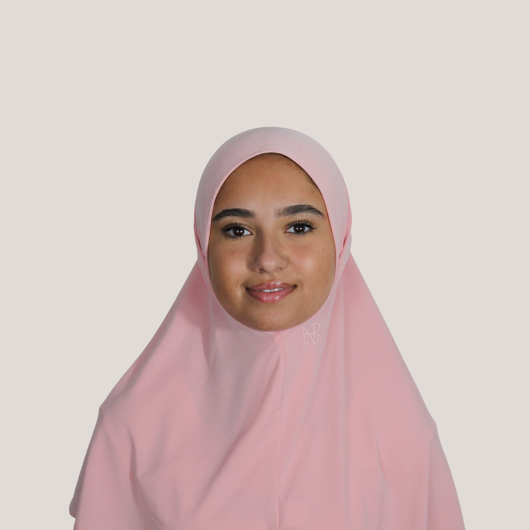 Premium jersey instant hijab Ballet pink