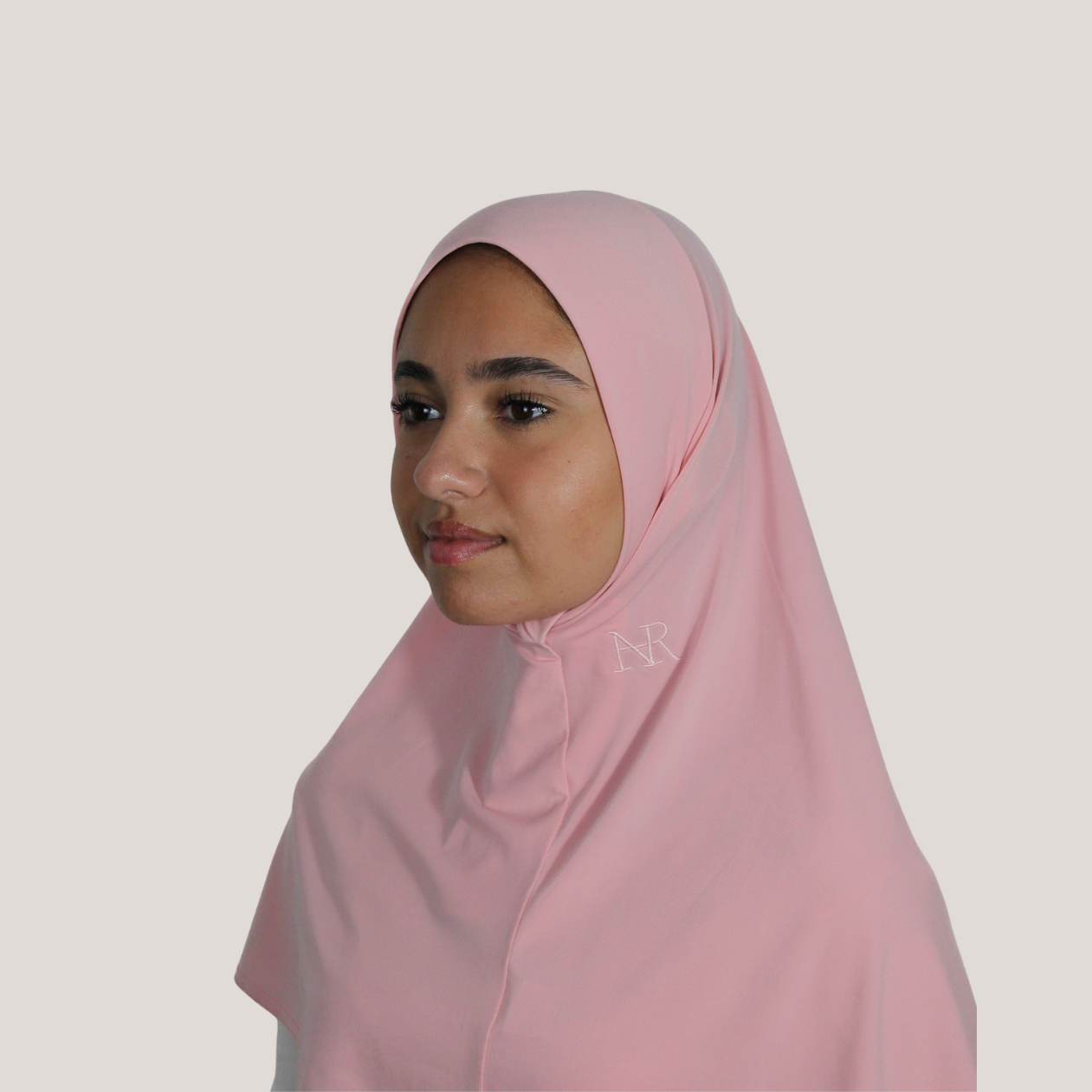 Premium jersey instant hijab Ballet pink