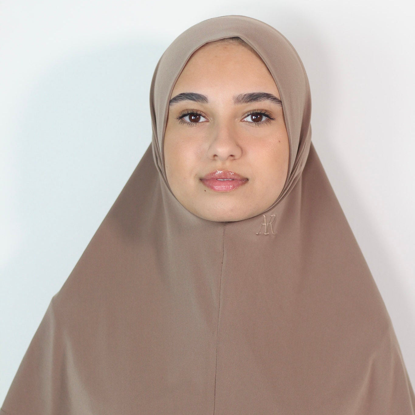 2in1 Instant Hijab Soft Mocha