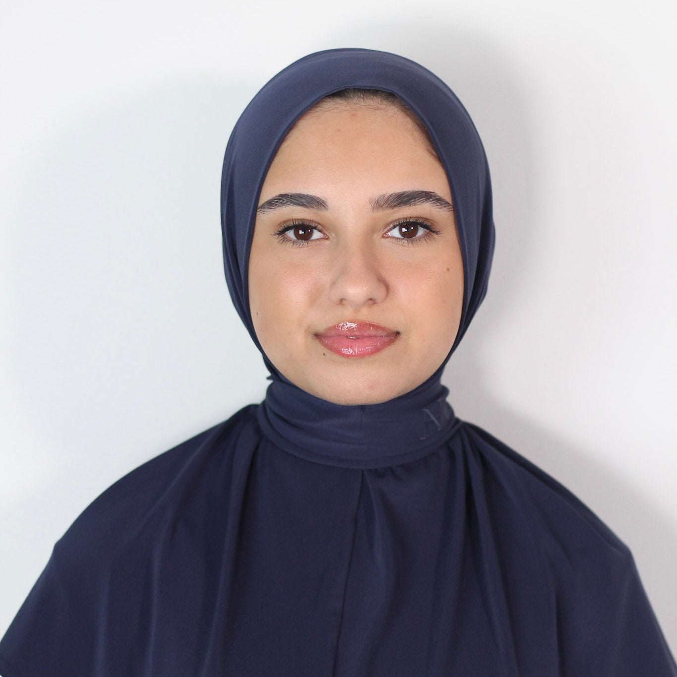 2in1 Instant Hijab Navy Luxe