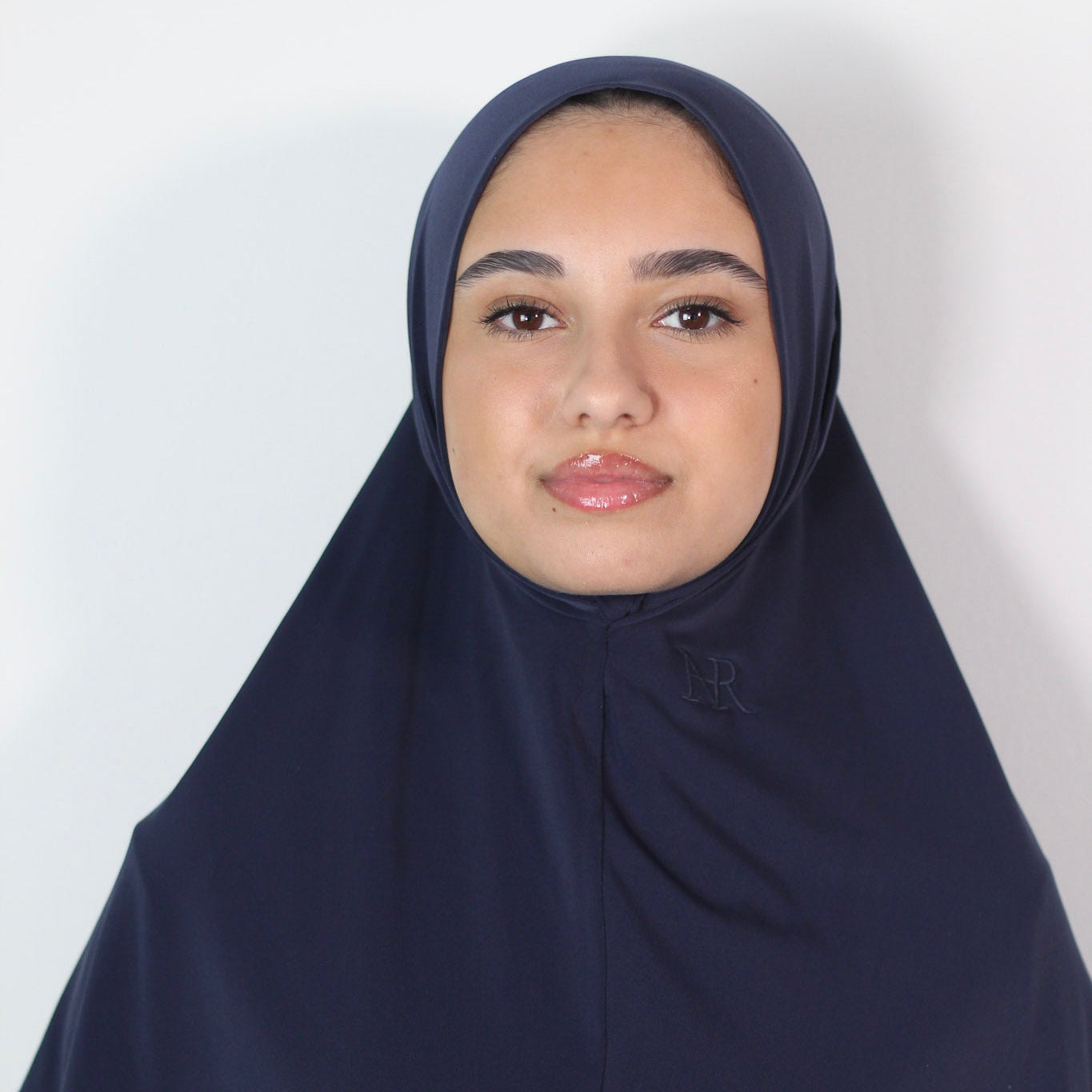 2in1 Instant Hijab Navy Luxe