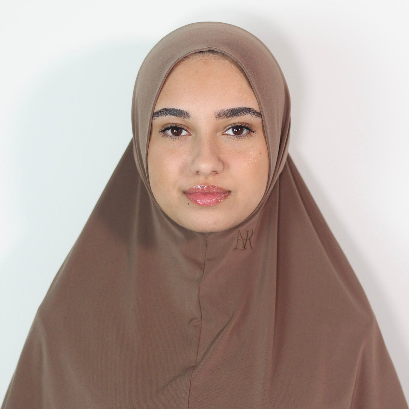 2in1 Instant Hijab Mocha Taupe