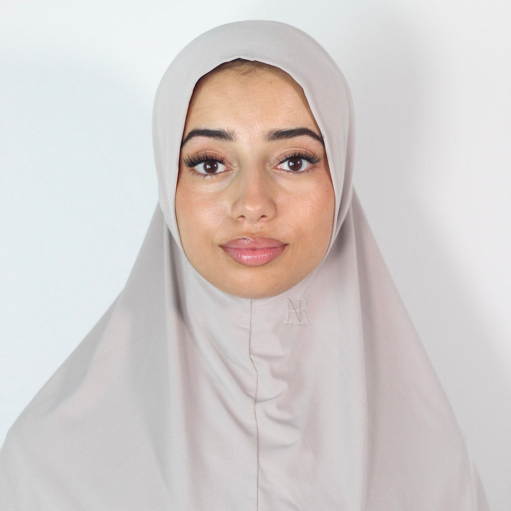 2in1 Instant Hijab Light Taupe