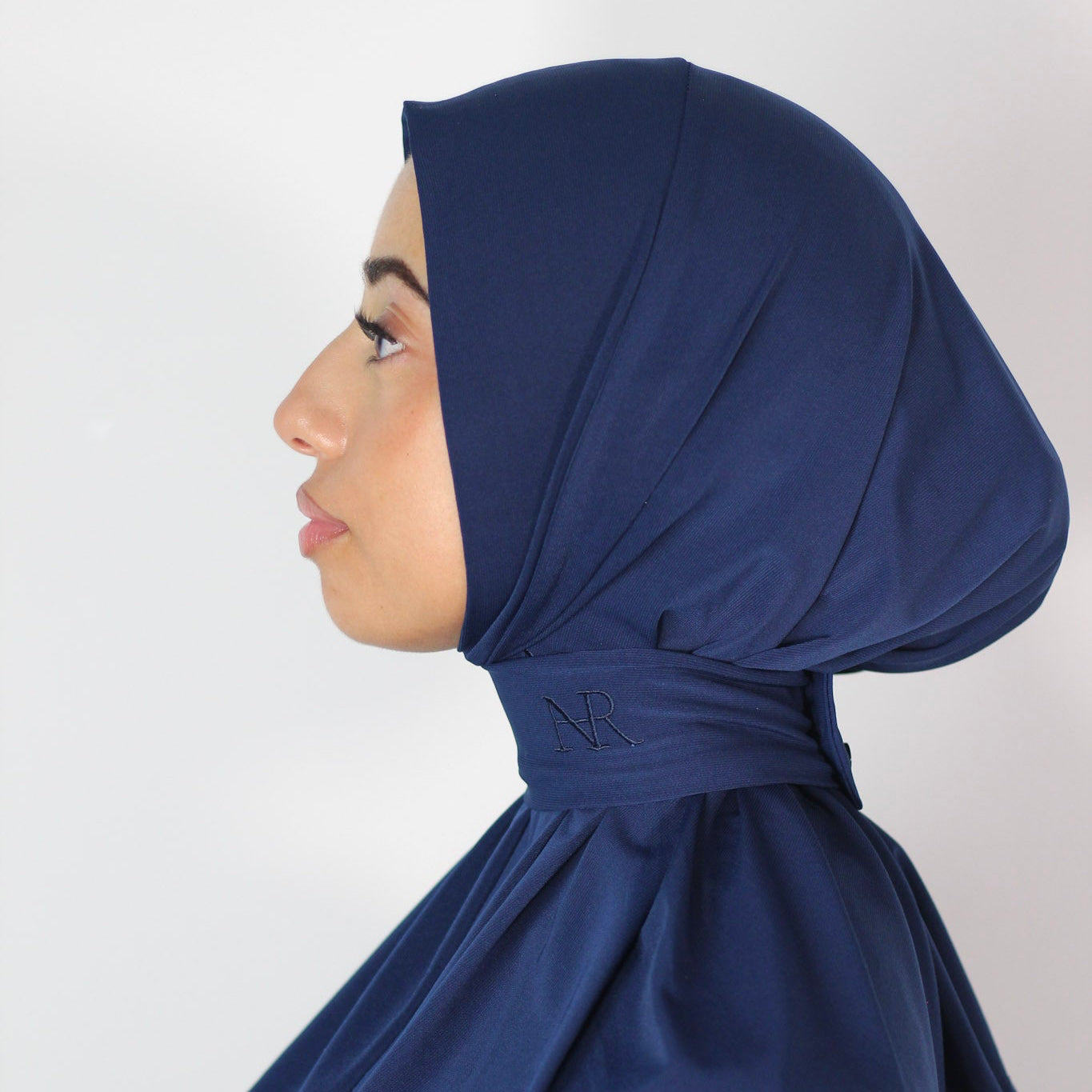 2in1 Instant Hijab Midnight Navy